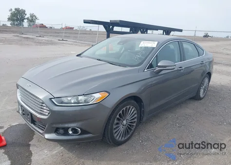 2013 Ford Fusion Titanium из США, поврежденный, VIN 3FA6P0K96DR139272